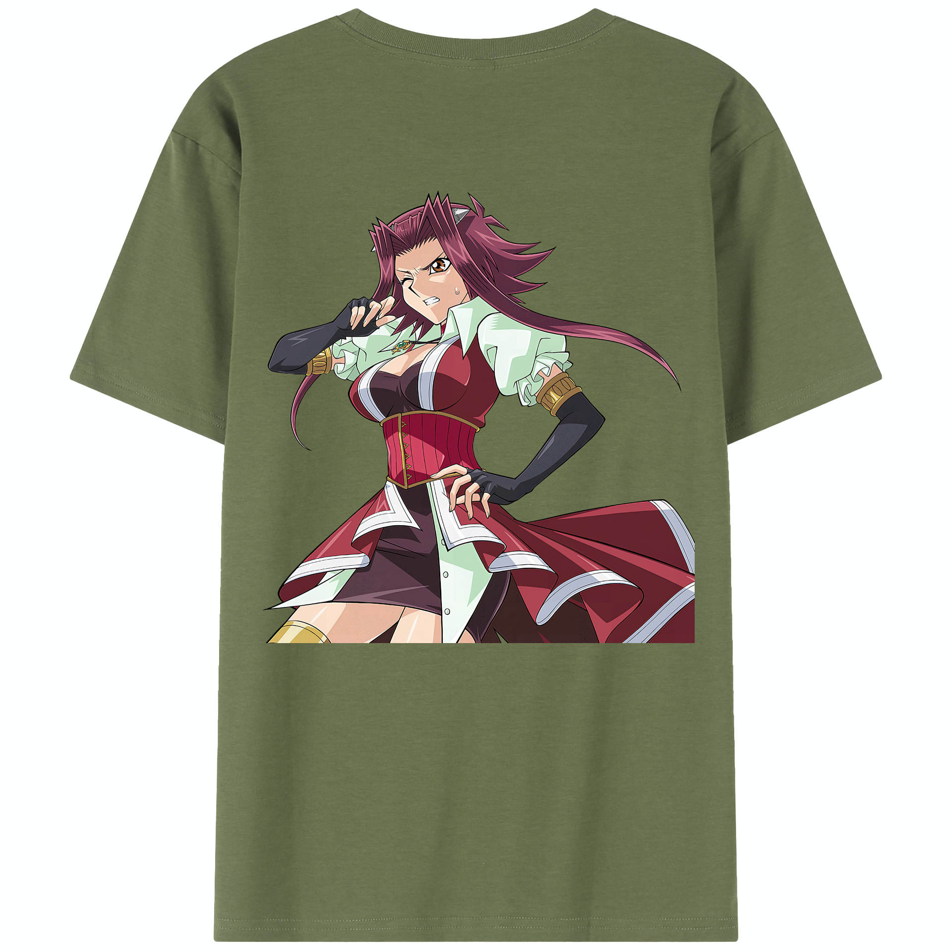 （画像用） 遊☆戯☆王 Yu-Gi-Oh! 綿100％半袖Tシャツ（背面プリント）